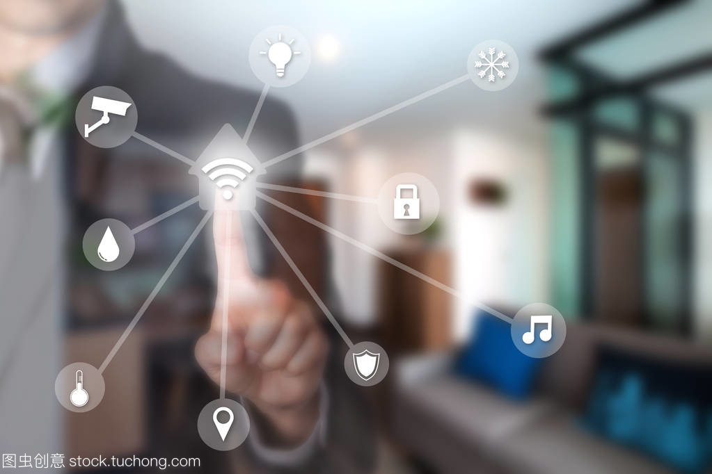 智能网络设备 触摸屏智能家居助理与Wi-Fi系统的商业机遇